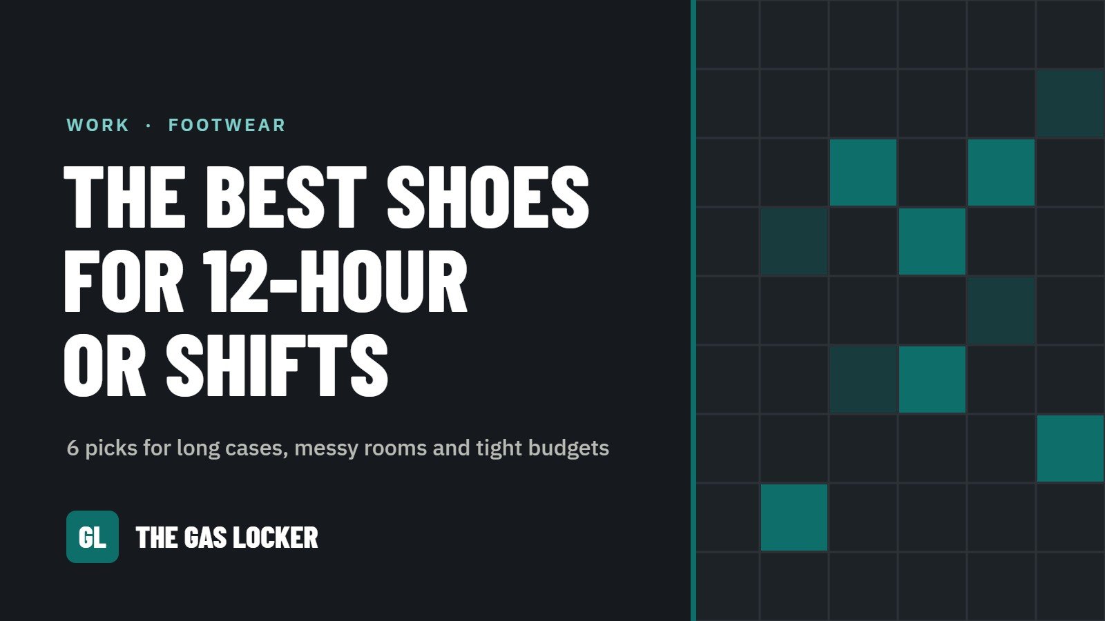 The Best Shoes for 12-Hour OR Shifts, a guide from The Gas Locker